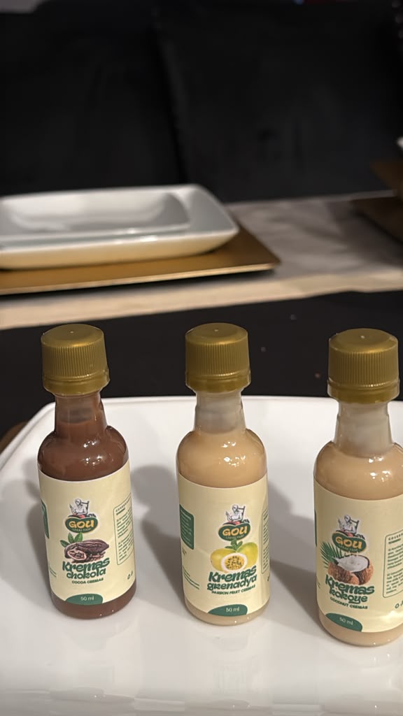 Kremas Sampler Pack - Chokola, Jenjanm, and Kokoye 50ml bottles