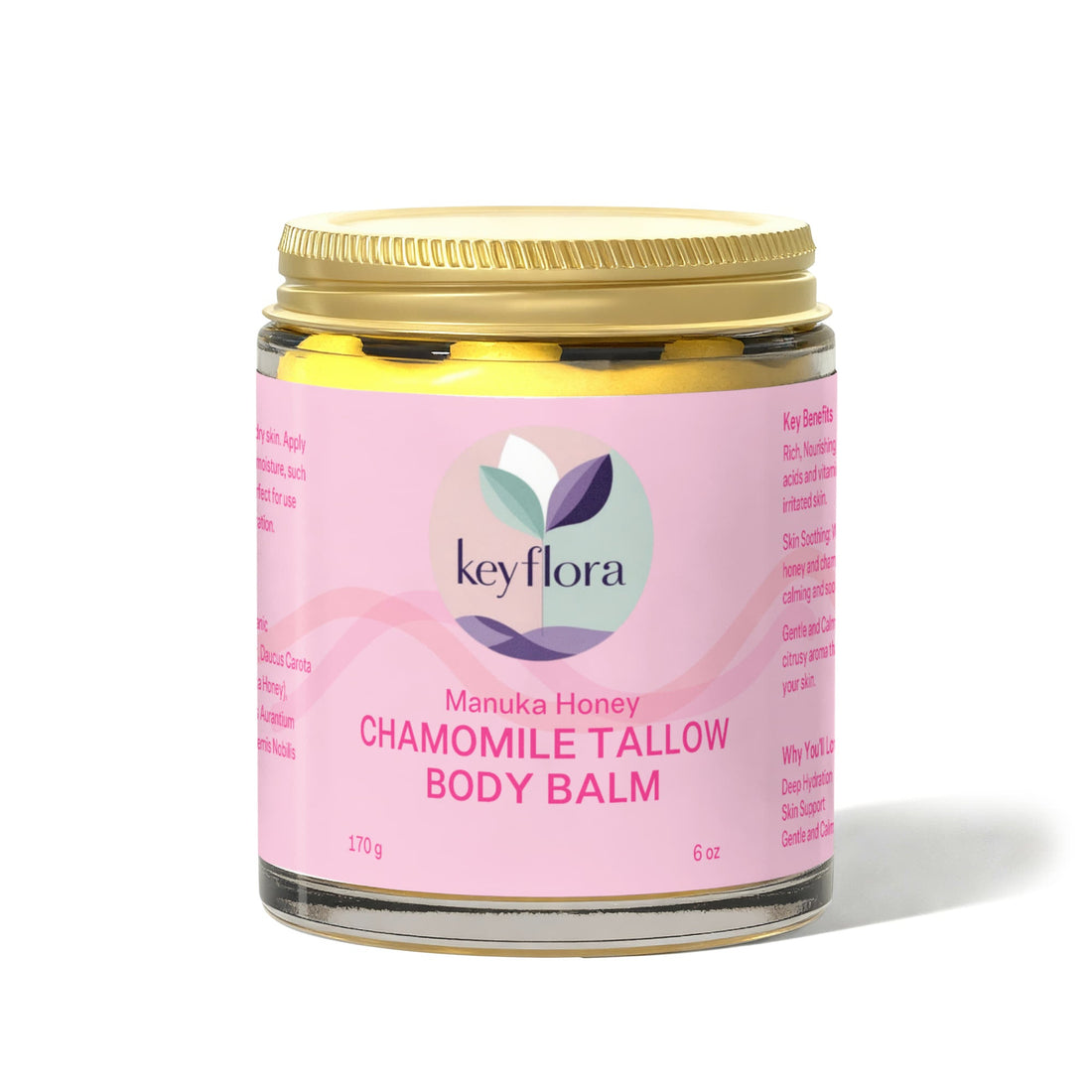Keyflora Manuka Honey Chamomile Tallow Body Balm