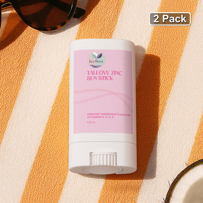 2 Pack Tallow Zinc Sun Stick