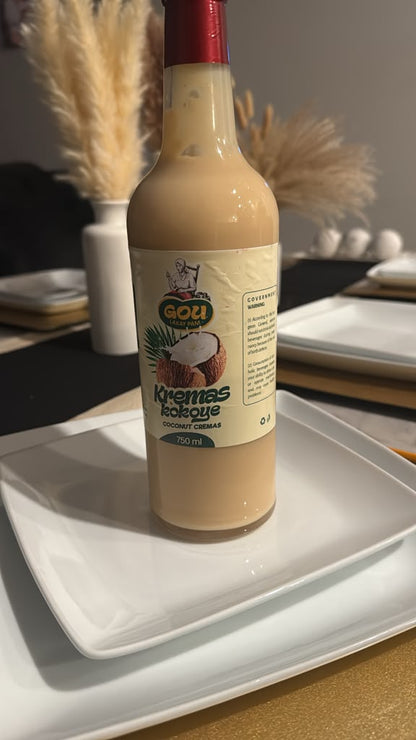 Kremas Kokoye Haitian Coconut Cremas 750ml by Gou Lakay Pam