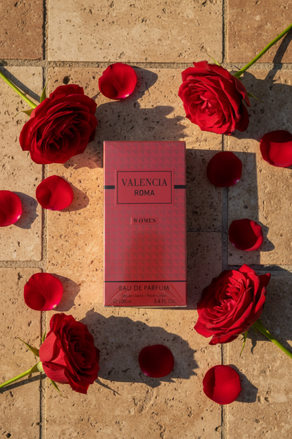 Valencia Roma Women - Italian roses flat lay