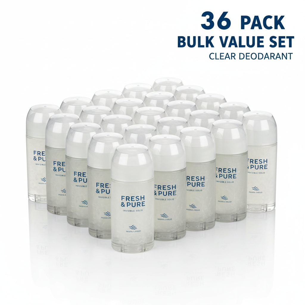 36-Pack Deodorant Sticks - Bulk Display