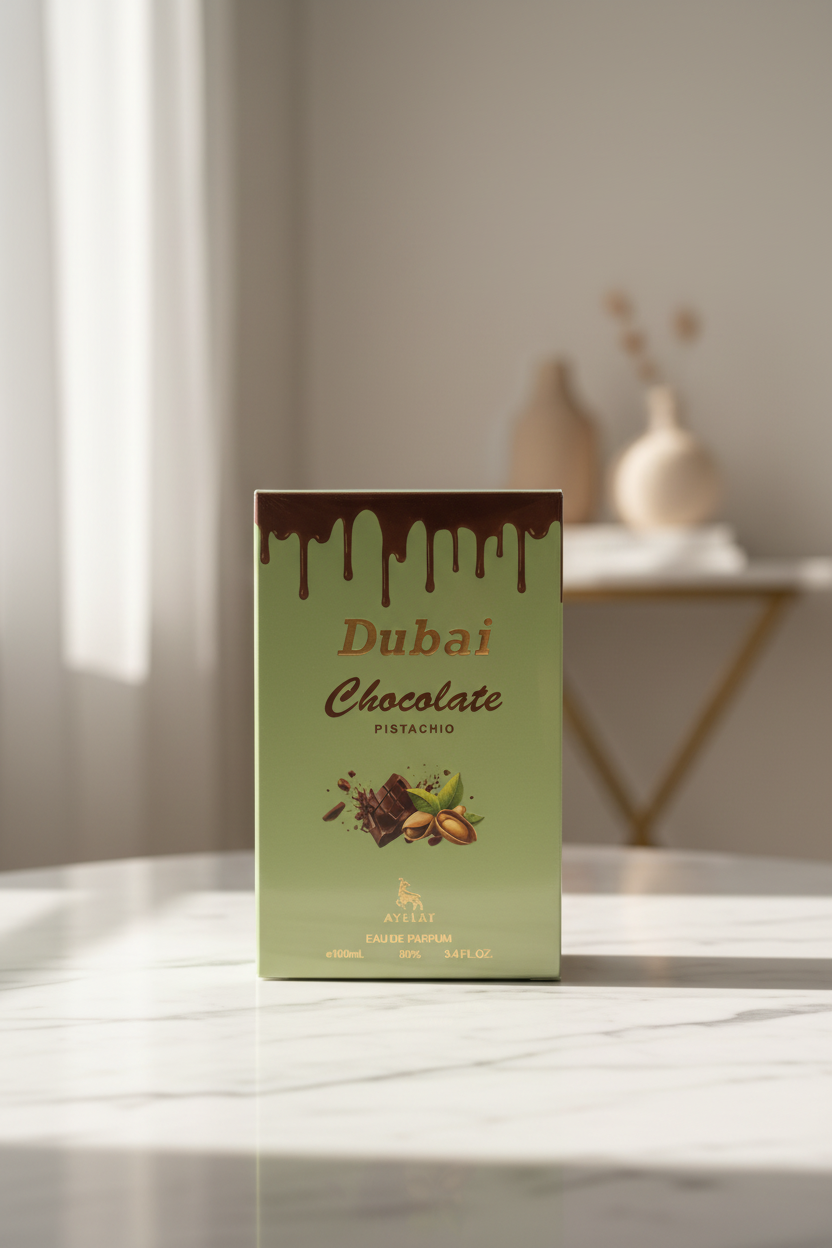 Dubai Chocolate Pistachio Eau de Parfum - Marble Lifestyle