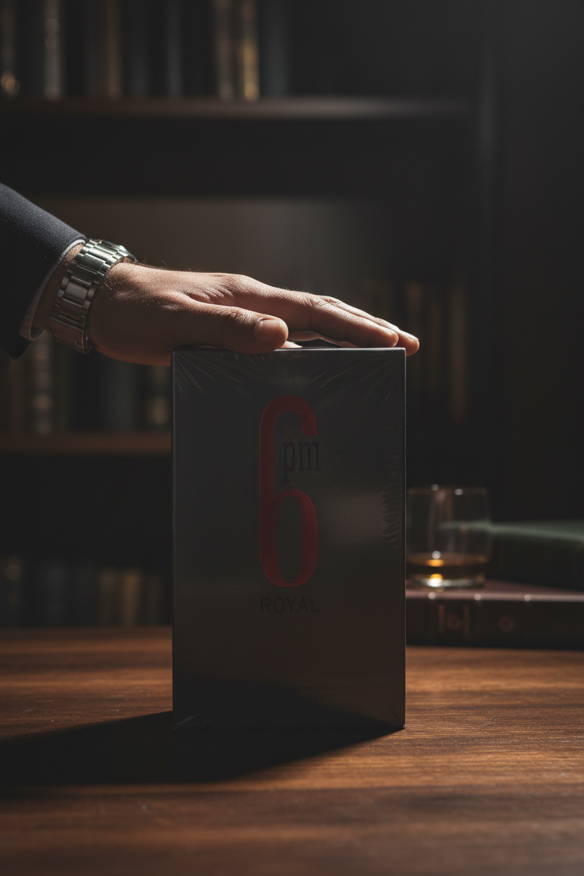 6PM Royal - Hand resting on box